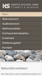 Mobile Screenshot of huber-schloegel.de