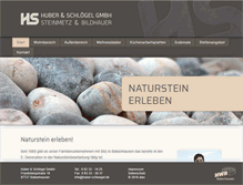 Tablet Screenshot of huber-schloegel.de